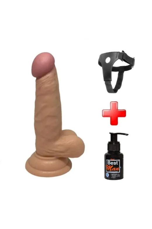 MİRİMORO MİRBP1 Belden Bağlamalı Realistik Kemerli Penis Ve Kayganlaştırıcı