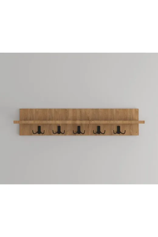 Mirobi Mrb-Ask-80cm-Dz Portmanto Elbise Askılığı, Duvar Askılığı 80 Cm
