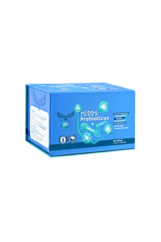 MİROS BİYOTEKNOLOJİ DPN-PBC Miros Prebioticus | Prebiyotik Lif, Kolajen, Vitamin Ve Mineral İçeren Takviye Edici Gıda
