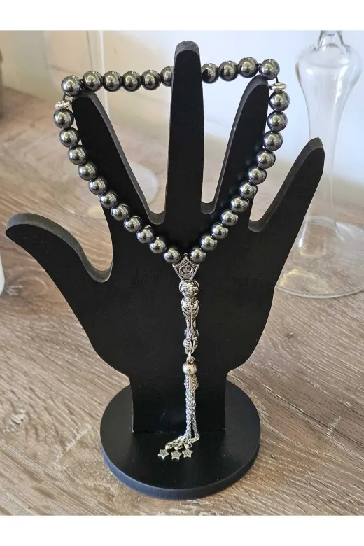 misstakıjewerly HMT Hematit Doğaltaş Tesbih