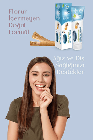 Misvak Özlü 3x75 ml Diş Macunu