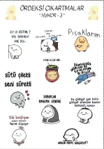 Mizahi - 3 Çıkartma