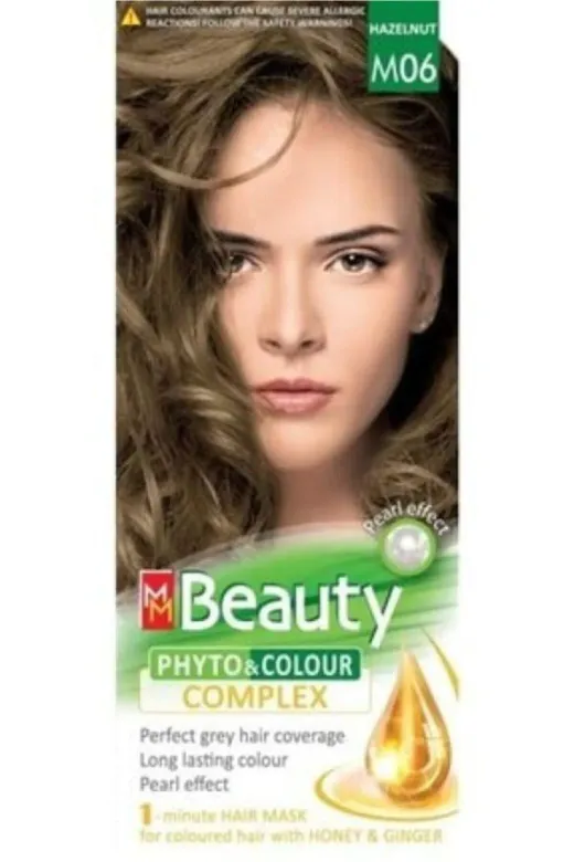 MM Beauty 02020928-66 Fındık Kabuğu Beauty Bitkisel Saç Boyası M06