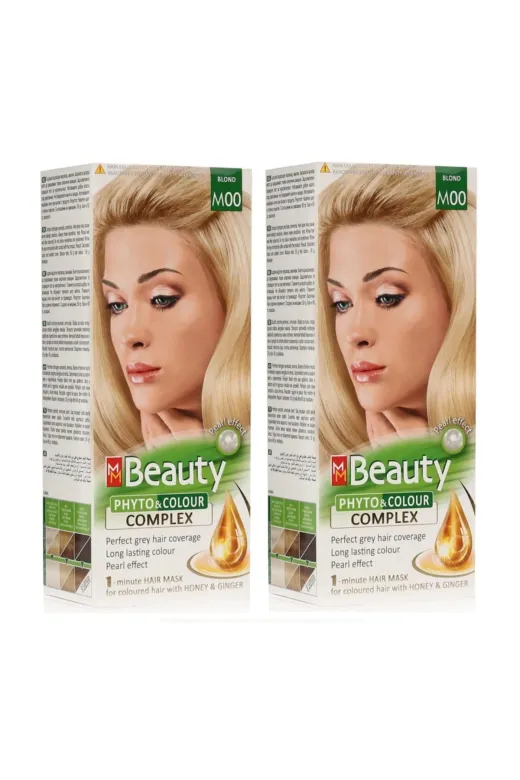 MM Beauty MMB-M00 Bitkisel Saç Boyası M00 Saç Açıcı 2 Adet