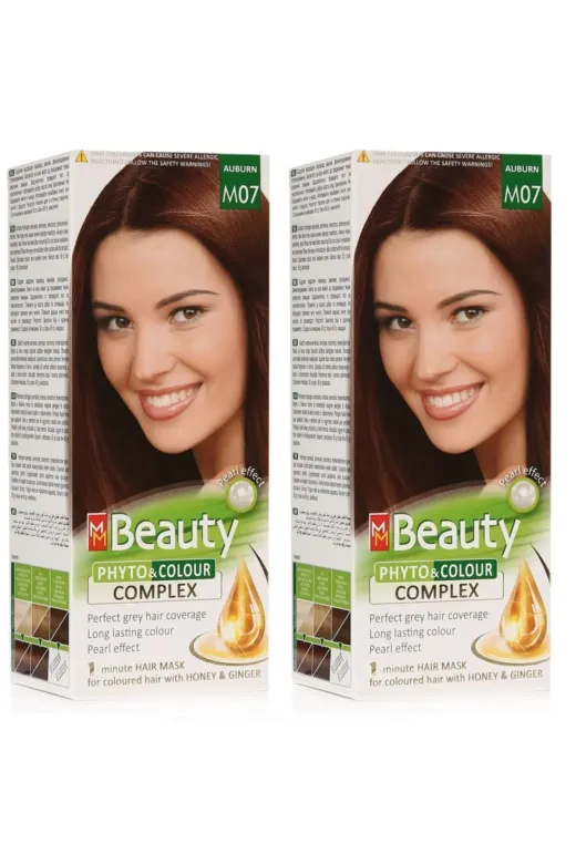 MM Beauty MMB-M07 Bitkisel Saç Boyası M07 Kestane 2 Adet