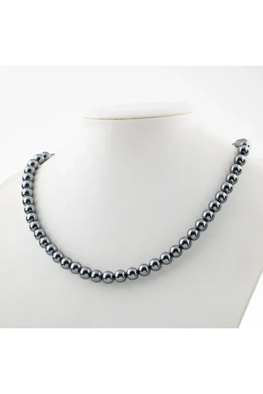 MMZ STORE PRA-8911844-2569 Trehartz 8 Mm Dizi Doğal Taş Kolye