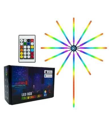 Modern Kumandalı Rgb Led Duvar Lambası 1 Adet