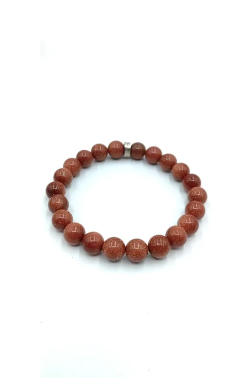 Moony Stone YLDZBLK Yıldız Taşı Doğal Taş Bileklik