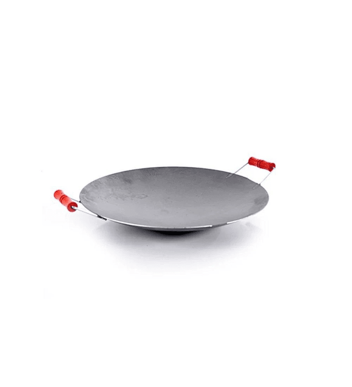 Mor Kayısı BKoLSiOkpq Güryan® Tahta Saplı Kavurma Sacı (40Cm)
