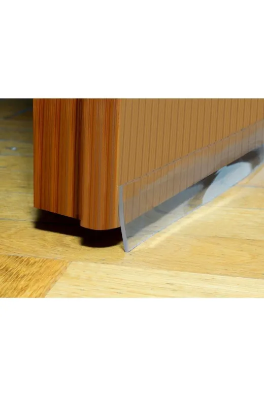 Mosart MC1456734 Kapı Altı Rüzgar Önleyici Şeffaf Isı Yalıtım Bandı 3 Metre. Toz, Soğuk Ve Haşere Geçirmez