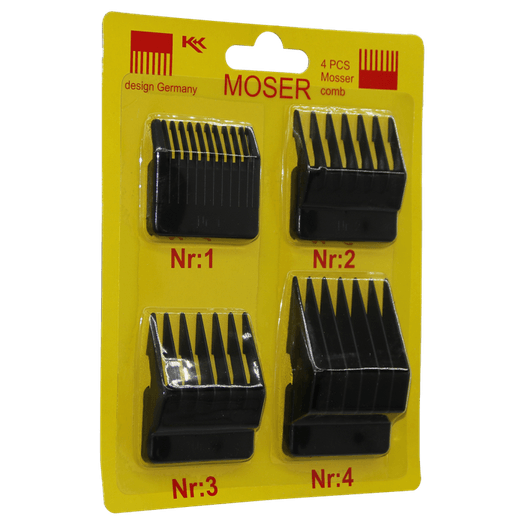 Moser 4 Moser 1400 Tıraş Makinesi Tarağı Kesim Tarak Seti 1,2,3 Ve 4 Numaralar