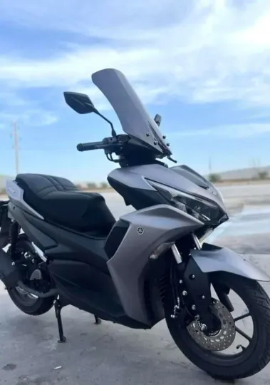 MOTOCAM Abush Benice A-150 Ön Cam 2023-2026 Model 54cm Siyah Renkli