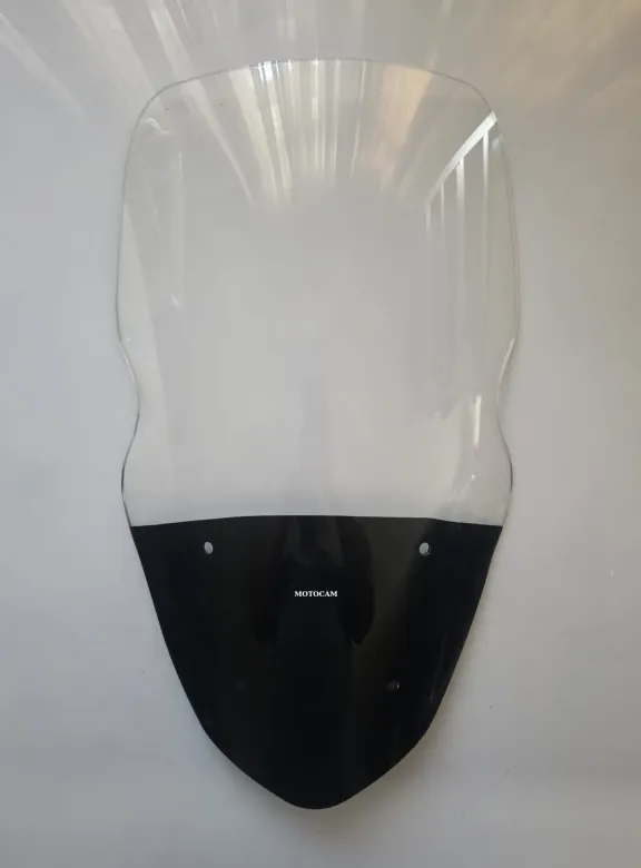 MOTOCAM Arora ZRX 200 Ön Cam 2022 Model 58cm Şeffaf Renkli 4mm ORTA BOYLU
