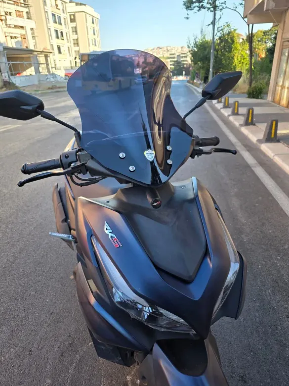 MOTOCAM Kuba Vizy 50 Ön Cam 2025-2026 Model 43cm Siyah Renkli SPORTİF