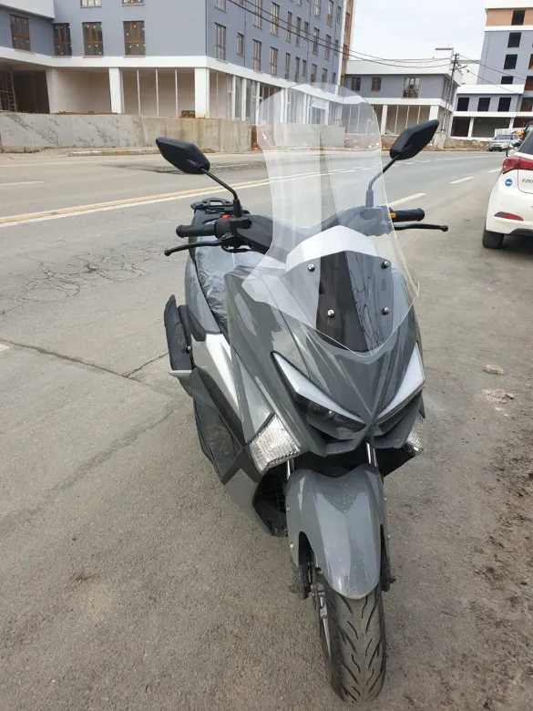MOTOCAM Volta Apec Apx5 Ön Cam 2023-2026 Model 68cm Şeffaf Renkli 4mm ORTA BOYLU