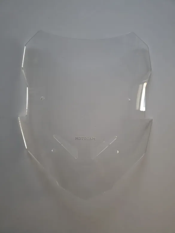 MOTOCAM Yamaha Tracer 9 GT Ön Cam 2021-2024 Model 39cm Şeffaf Renkli 4mm SPORTİF