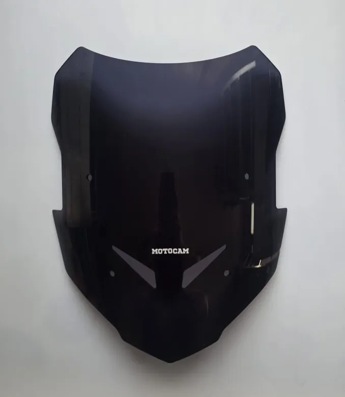 MOTOCAM Yamaha Tracer 900 Ön Cam 2023-2026 Model 39cm Siyah Renkli 4mm