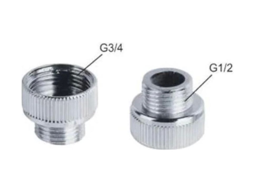 motto ticaret 125859105 Mey İthalat Duş Spiral Adaptörü 3/4X1/2