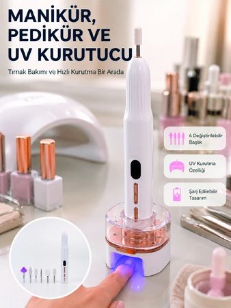motto ticaret 132097967 Mey İthalat Jel Oje Kurutma Ve Tırnak Bakımı Cihazı
