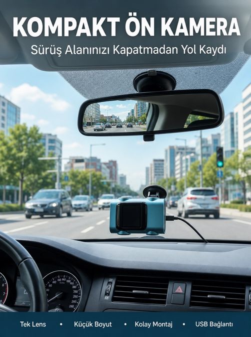 motto ticaret 132619046 Mey İthalat Kompakt Dash Kamera Usb Şarj Tf Kart Destekli Yeni Nesil