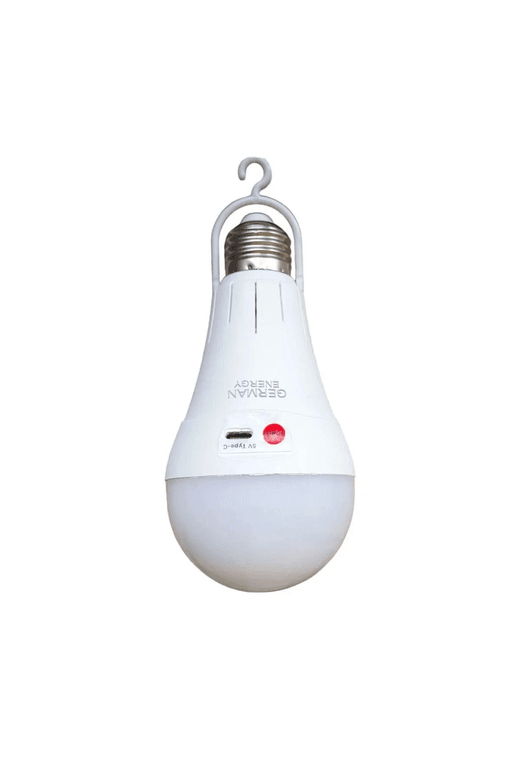 MQfLhGtlvd German Energy E27 Askılı Şarjlı Led Ampul
