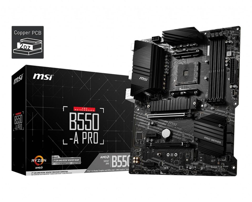 MSI B550-A Pro AM4 Ryzen Anakart