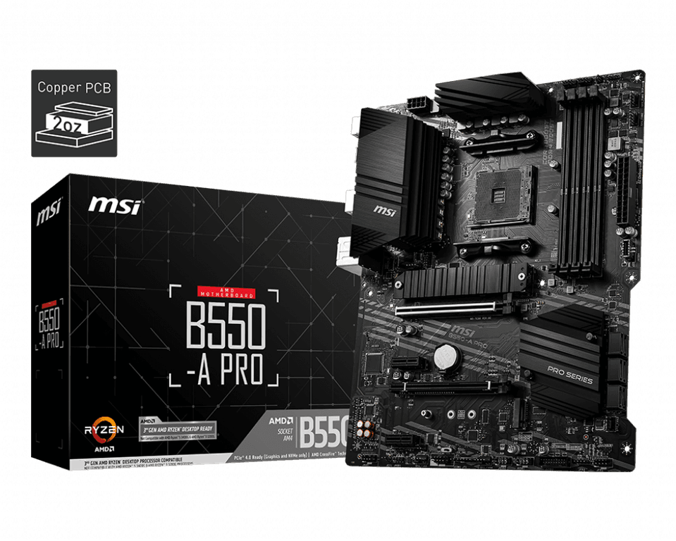 MSI B550-A Pro AM4 Ryzen Anakart