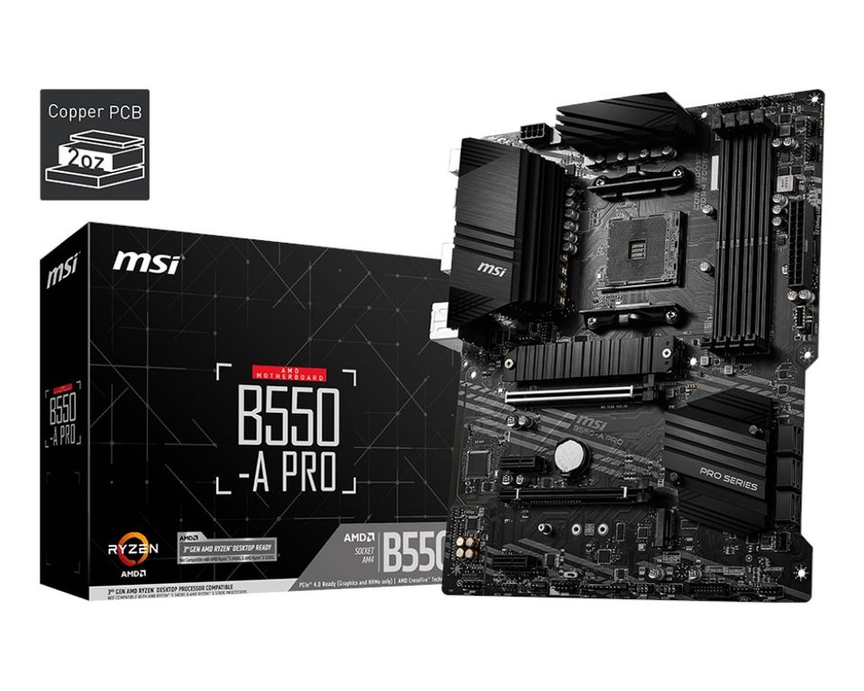 MSI B550-A Pro AM4 Ryzen Anakart