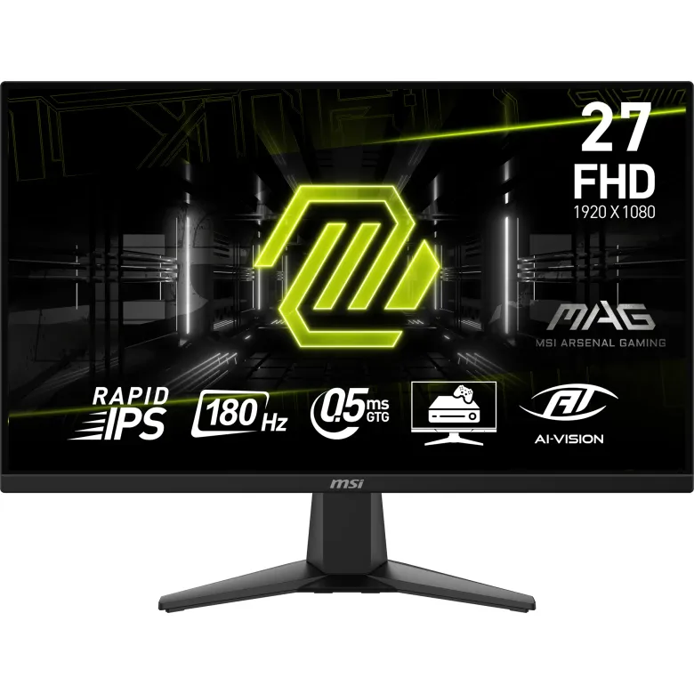 MSI MAG 275F 27 inç FHD 180Hz 0.5ms IPS Monitör