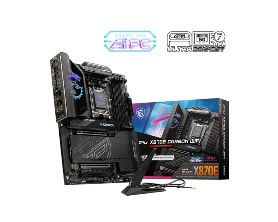 MSI MPG X870E Carbon Wi-Fi AM5 DDR5 Anakart