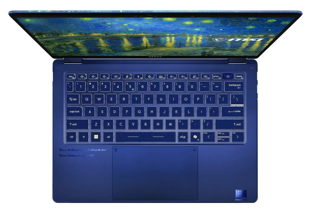 MSI Prestige 14 Flip AI+ Starry Night 32GB Notebook