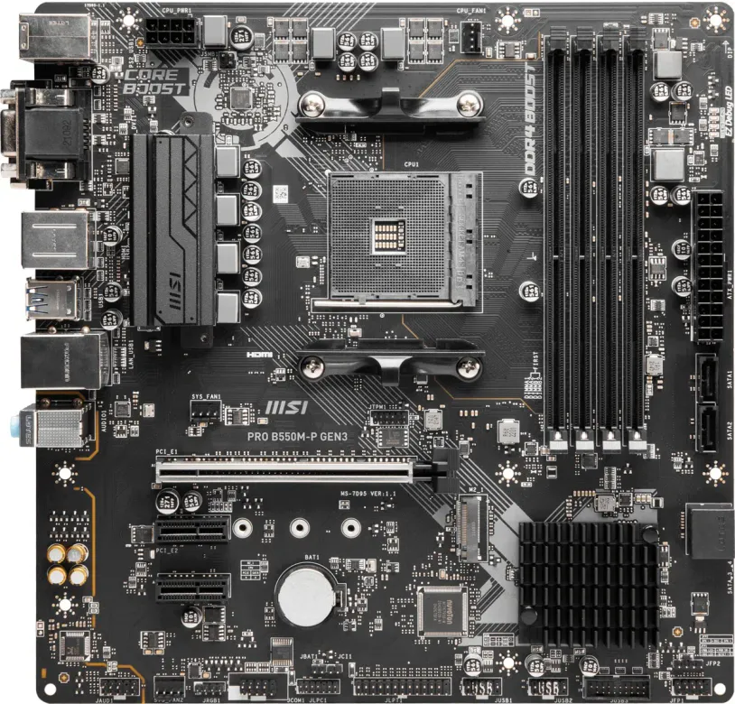 MSI PRO B550M-P AM4 AMD Micro ATX Anakart
