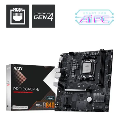 MSI Pro B840M-B AM5 Anakart