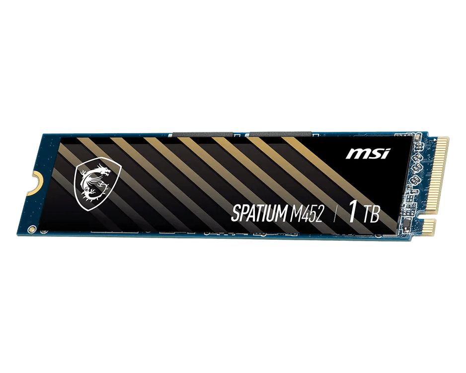 MSI Spatium M452 1TB PCIe 4.0 NVMe M.2 SSD