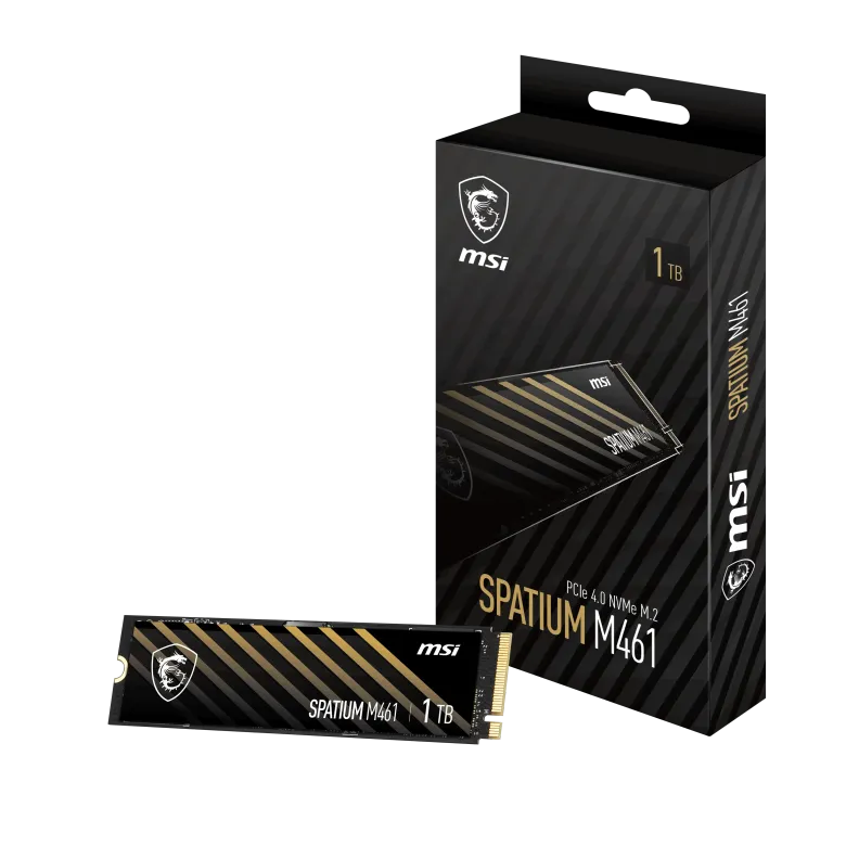 MSI Spatium M461 PCIe 4.0 NVMe M.2 1TB SSD