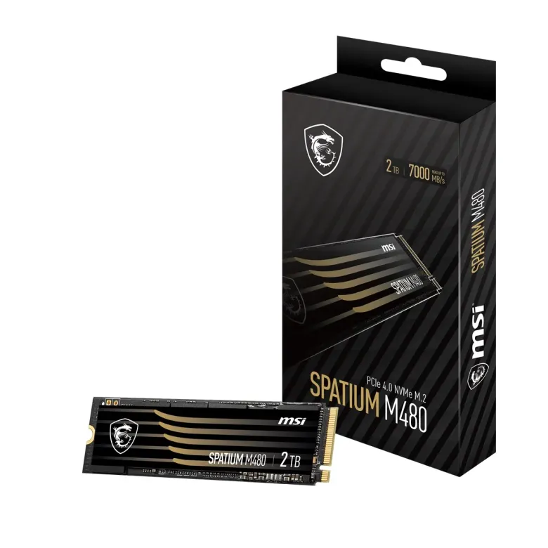 MSI Spatium M480 Pro 2TB PCIe 4.0 NVMe M.2 SSD