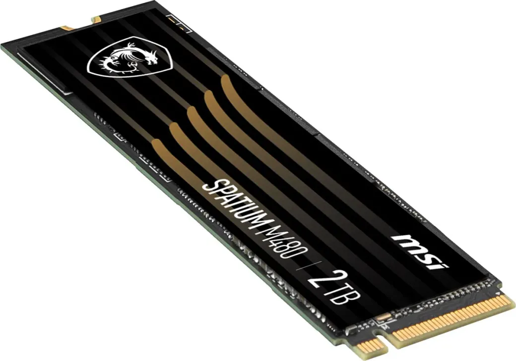 MSI Spatium M480 Pro 2TB PCIe 4.0 NVMe M.2 SSD