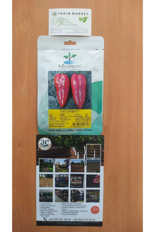 MTFRM14538147 Mitofarm  Yalova  Yağlik 28 Biber Tohumu