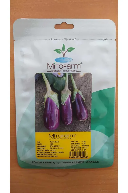 MTFRM14538151 Mitofarm  Işik Patlican  Tohumu