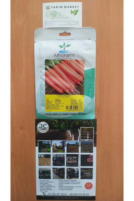 MTFRM14538153 Mitofarm  Saribey  Havuç Tohumu