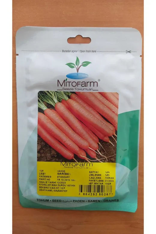 MTFRM14538153 Mitofarm  Saribey  Havuç Tohumu