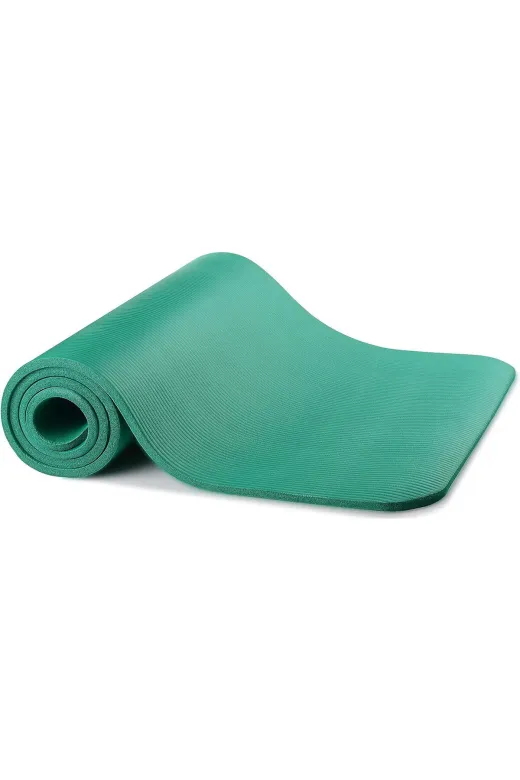 MultiFlexPro MF191 Konfor Zemin 10 Mm Pilates Minderi Taşıma Askılı Pilates Yoga Matı Minderi Seti 10 Mm Yeşil