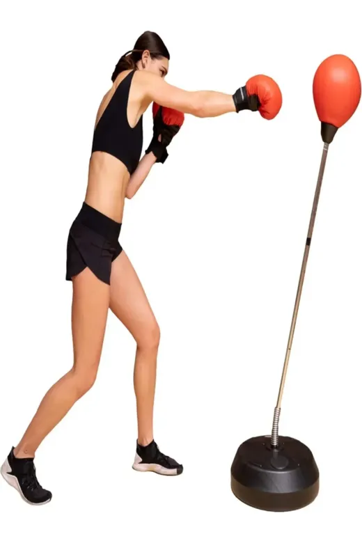 MultiFlexPro MFPB Punching Ball Ayarlanabilir Standlı Boks Topu Boks Topu Standı Ve Eldiven Seti Hediye