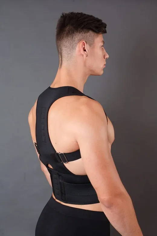MultiFlexPro MS15 Medikal Dik Duruş Korsesi Skolyoz Kamburluk Önleyici Korse Omuz Sırt Korsesi