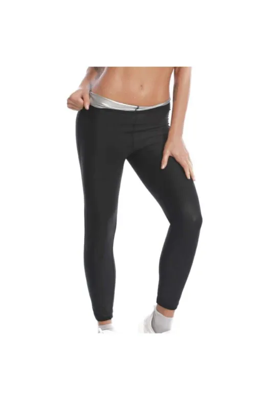 MultiFlexPro MultiFlexPro Tayt Kadın Siyah Termal Sauna Tayt Terleme Taytı Spor Fitness Taytı