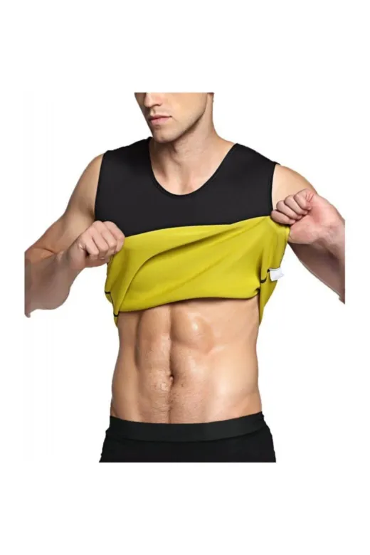 MultiFlexPro Neotex Erkek Takım Erkek Termal Sauna Tayt Ve Atleti Erkek Terleme Fitness Spor Taytı Ve Atleti Takım
