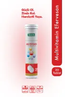 Multivitamin Efervesan 20 Tablet - Koenzim Q10, Vitamin Mineral
