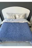 Müslin Yatak Örtüsü/Pike 4 Katlı 240 x 230 Çift Kişilik