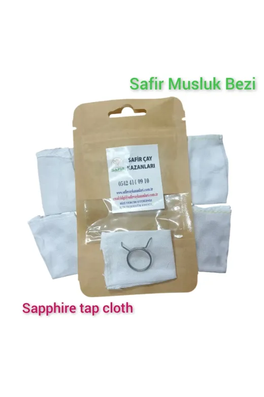 muslukbezi 2-2 safir Çay Semaveri Musluk Bezi Çay Ocağı Kazanı Için Safir Musluk Bezi 2 Paket 10 Adet Musluk Süzgeci