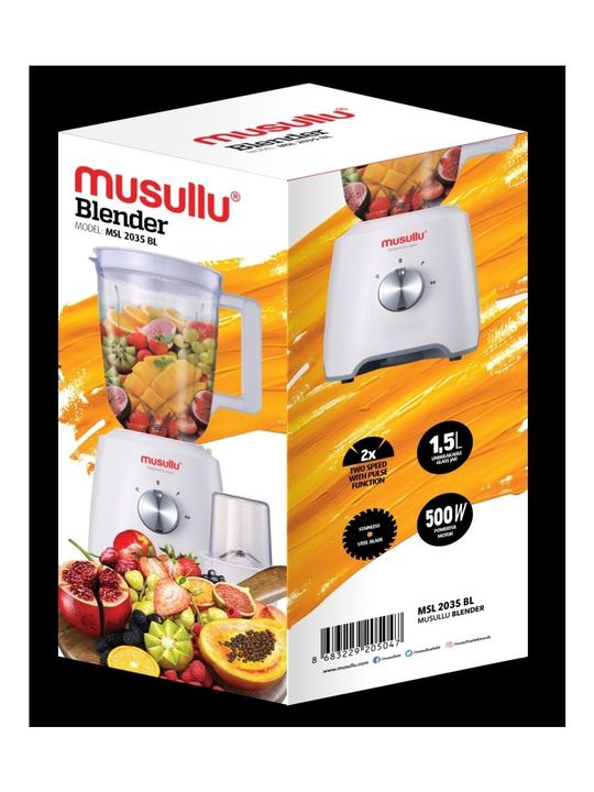 Musullu Msl-235 1.5L 500Watt Blender